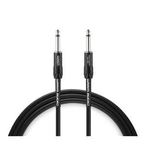 Warm Audio Pro-TS-5' Pro Series Straight to Straight Instrument Cable - 5-foot, Black/Silver Warm Audio