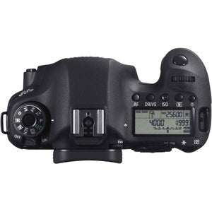 Canon EOS 6D DSLR Camera Body Only + Professional Battery Grip + Condenser Microphone + LED Kit + Extra Battery + Case Canon