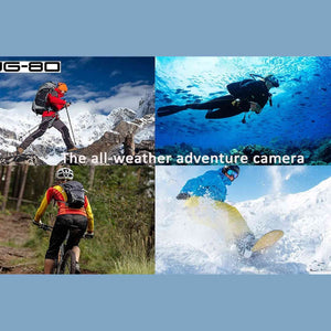 Ricoh WG-80 Orange Waterproof Digital Camera Shockproof Freezeproof Crushproof Ricoh