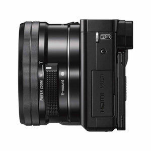 Sony Alpha a6000 Mirrorless Digital Camera 24.3MP SLR Camera with 3.0-Inch LCD Black w/16-50mm Power Zoom Lens Sony