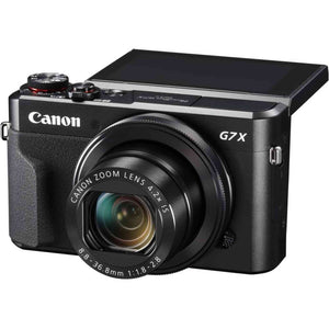 Canon PowerShot G7 X Mark II Digital Camera 1066C001 + 64GB Card + More - Reconditioned