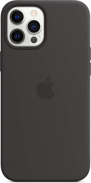 Apple iPhone 12 Pro Max Silicone Case with MagSafe - Black Apple
