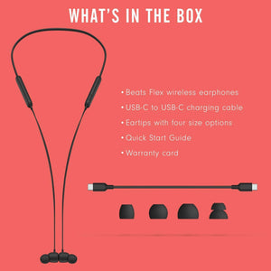 Beats Flex Wireless Earbuds - 12hr Battery, Microphone Asst Colors - Beats