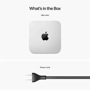 Apple 2023 Mac Mini Desktop Computer M2 chip with 8‑core CPU and 10‑core GPU, 8GB Unified Memory, 256GB SSD Storage, Gigabit Ethernet. Works with iPhone/iPad - Reconditioned Apple