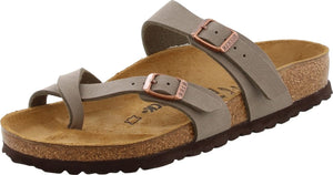 BIRKENSTOCK Women's Mayari Sandal,Stone,41 EU/10-10.5 M US
