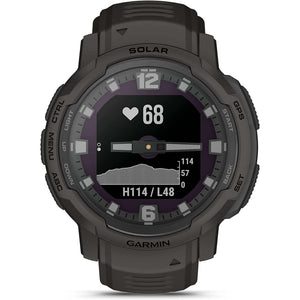 Garmin Instinct Crossover Solar Smartwatch with Standard Accessories Garmin