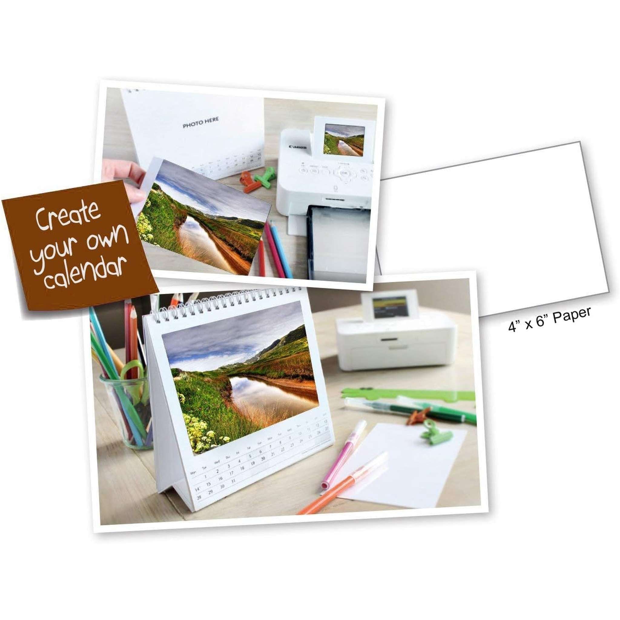 Canon RP-108 High-Capacity Color Ink/Paper Set Includes 216 Sheets + 4 Ink Toner HeroFiber