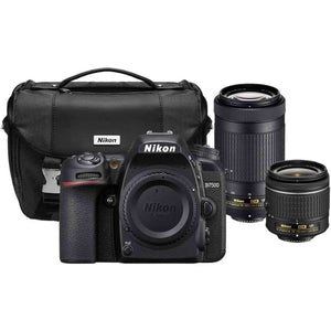 Nikon D7500 20.9MP DX-Format DSLR Digital Camera Dual Lens Bundle - Renewed - Reconditioned Nikon