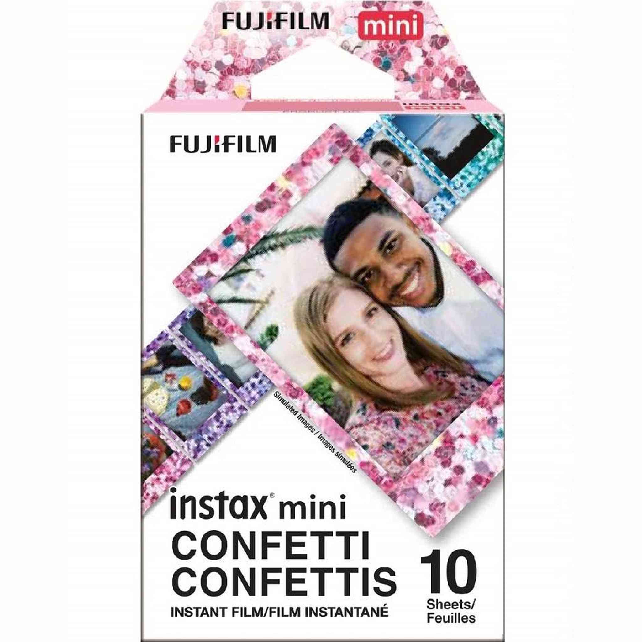 Fujifilm Instax Mini Confetti Film - 10 Exposures instax