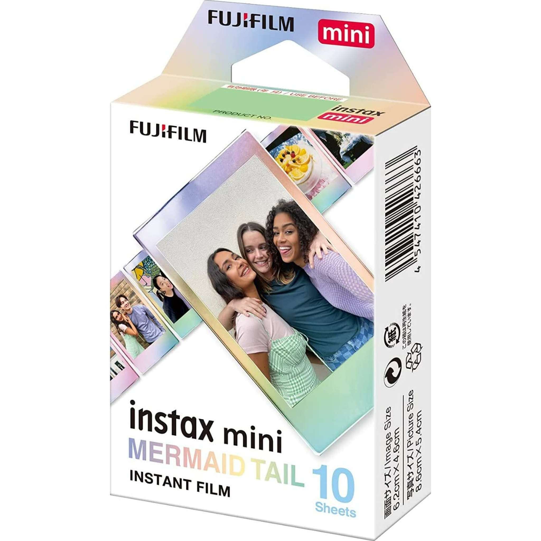 Fujifilm Instax Mini Mermaid Tail Film - 10 Exposures instax