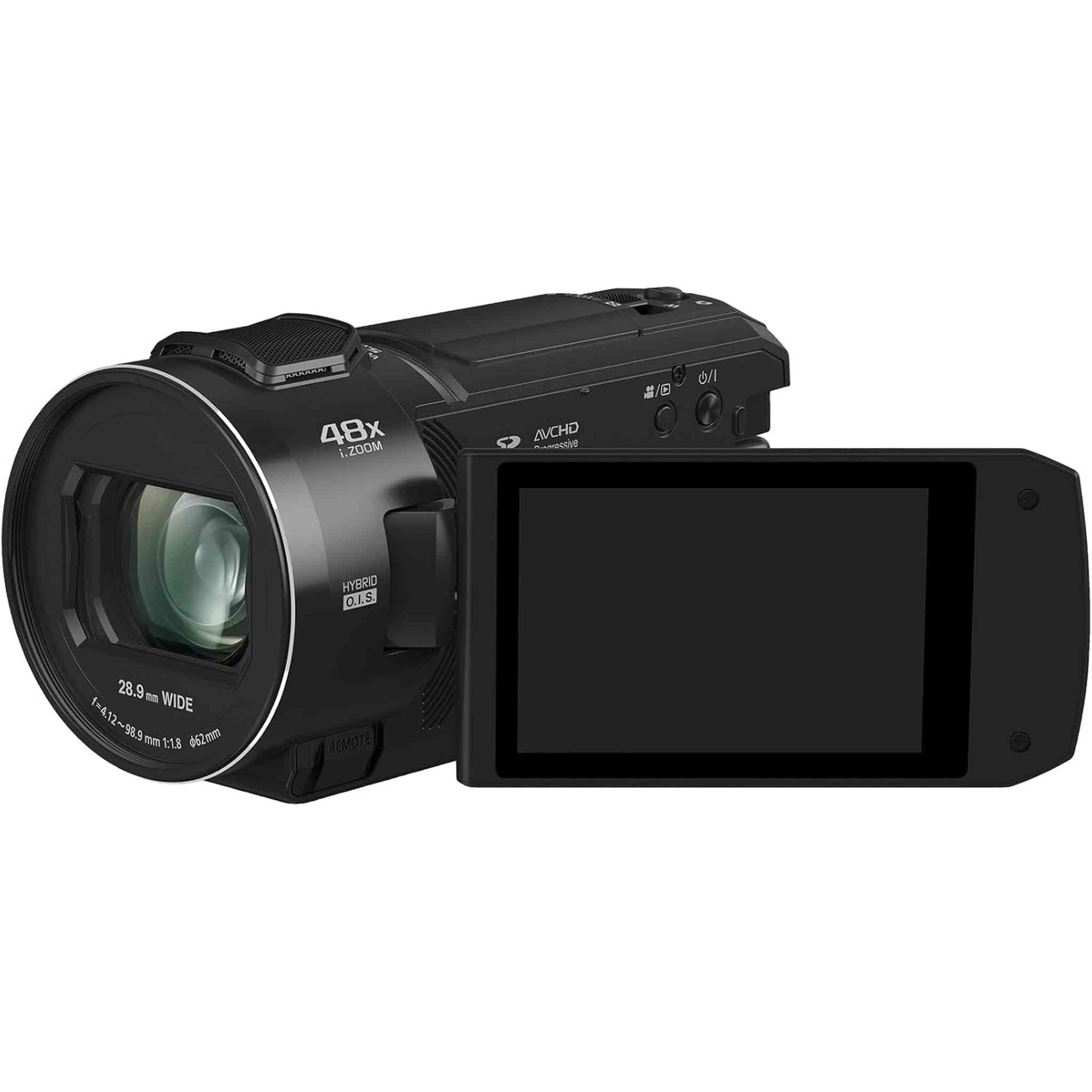 Panasonic Full HD Camcorder, Lightweight Video Camera, Easy to Use for Sports, Travel, and Holidays V900 HC-V900