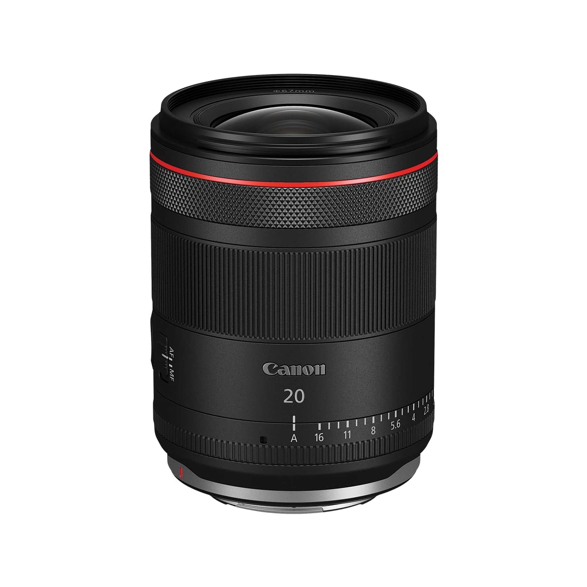 Canon RF20mm F1.4 L VCM, Mirrorless Hybrid Lens, Ultra-Wide Angle Prime, Compatible with Full-Frame & APS-C Mirrorless Cameras, for Photo & Video Canon
