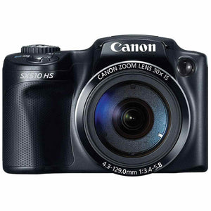 Canon Power Shot SX510 HS Point-and-Shoot Camera with Memory Card - Renewed - Reconditioned Canon