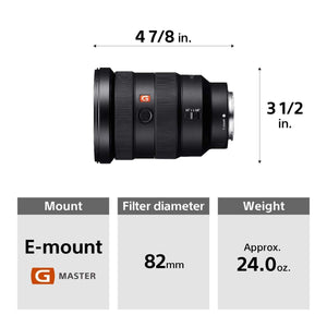 Sony - FE 16-35mm F2.8 GM Wide-angle Zoom Lens SEL1635GM Renewed - Reconditioned