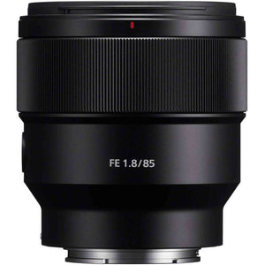 Sony FE 85mm f/1.8 Lens + Deluxe Lens Cleaning Kit - Used Sony
