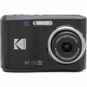 KODAK PIXPRO Friendly Zoom FZ45-BK 16MP Digital Camera with 4X Optical Zoom 27mm Wide Angle and 2.7" LCD Screen Black KODAK