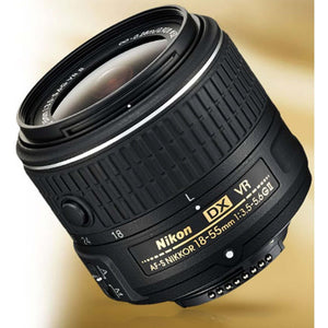 Nikon AF-S DX NIKKOR 18-55mm f/3.5-5.6G Vibration Reduction II Zoom Lens with Auto Focus for Nikon DSLR Cameras - Used Nikon