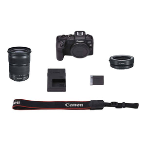 CANON DIGITAL CAMERA EOS RP BODY + CANON MOUNT ADAPTER EF-EOS R + EF 24-105mm f/3.5-5.6 IS STM KIT - Used Canon