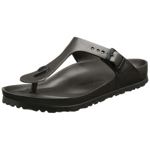 Birkenstock Unisex Gizeh Essentials EVA Sandals, Metallic Anthracite, 41 R EU
