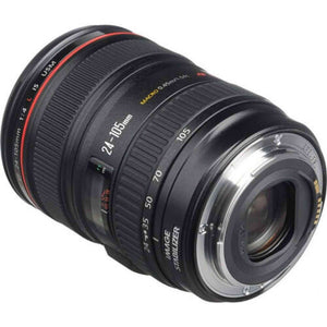 Canon EF 24-105mm f/4 L IS USM Lens for Canon EOS SLR Cameras - White Box Bulk Packaging Canon