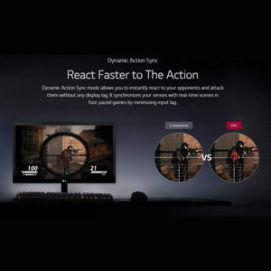 LG 20" Class Monitor + Cleaning Kit + 2 Year Accidental Warranty LG