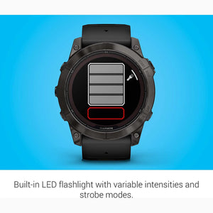 Garmin fenix 7 Pro Solar Sapphire Carbon Gray Titanium Black with Accessories Garmin