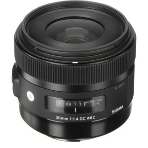 Sigma 30mm f/1.4 DC HSM Art Lens for Canon + Deluxe Lens Cleaning Kit Sigma