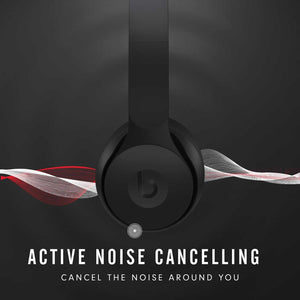 Beats Solo Pro Wireless Noise Cancelling On-Ear Headphones - Black - Used Beats
