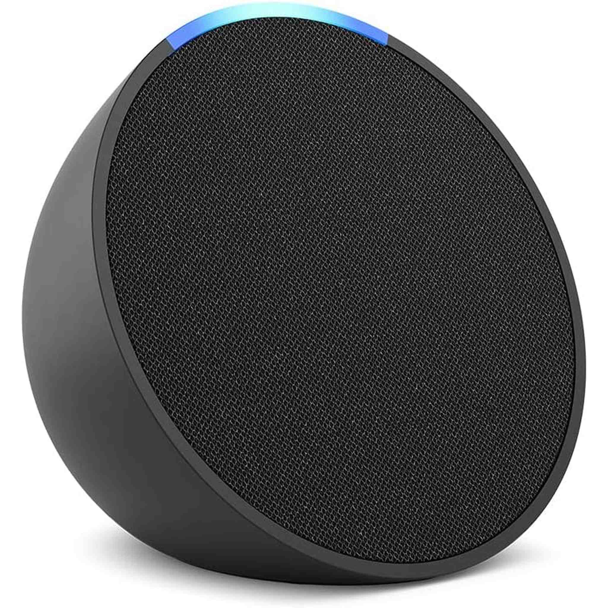 Amazon - Echo Pop 1st Generation Smart Speaker with Alexa - Charcoal Amazon