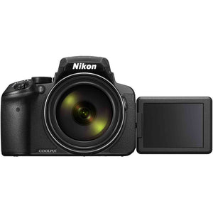 Nikon COOLPIX P900 16MP Zoom Digital Camera with 83x Optical Zoom, Built-in Wi-Fi and NFC Black Renewed - Reconditioned Nikon