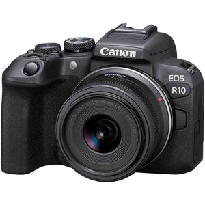 Canon EOS R10 Mirrorless Camera w/RF-S18-45mm f/4.5-6.3 is STM Lens Kit