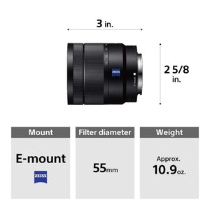 Sony SEL1670Z Vario-Tessar T E 16-70mm F4 ZA OSS - Used Sony