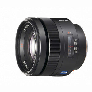 Sony SAL-85F14Z 85mm f1.4 Carl Zeiss Planar T Coated Telephoto Lens for Sony Alpha Digital SLR Camera - Used Sony