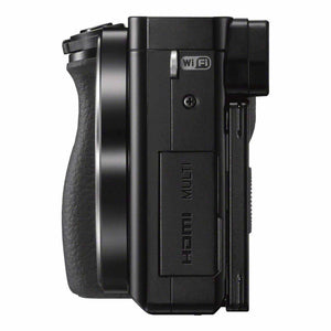 Sony a6000 Interchangeable Lens Digital Camera - Black 24.3MP, Body Only Certified Refurbished - Reconditioned Sony