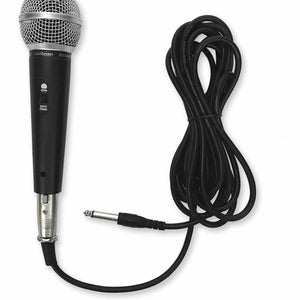 Dynamic Microphone Compatible With Interface. Set Comes With Cable & Case. Hyper Cardioid Mic With Tone Quality And On Off Switch Cordovox