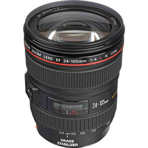 Canon EF 24-105mm f/4 L IS USM Lens for Canon EOS SLR Cameras - White Box Bulk Packaging Canon