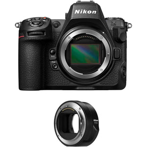 Nikon Z8 Mirrorless Camera Body Only Bundle with Nikon FTZ II Mount Adapter - Used Nikon