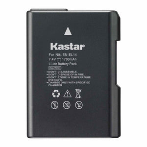 Replacement Nikon EN-EL14 Battery for Nikon D3100, D3200, D5100, P7000, P7100, P7700 DSLR Cameras Kastar