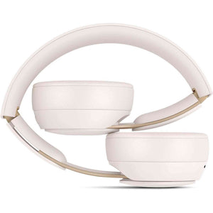 Beats Solo Pro Wireless Noise Cancelling On-Ear Headphones - Ivory Renewed - Reconditioned Beats