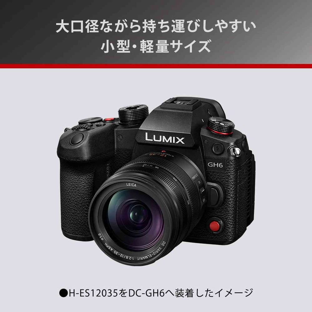 Panasonic H-ES12035 Leica DG Vario-ELMARIT 12-35mm/F2.8 ASPH./Power O.I.S. G Series Zoom Lens Micro Four Thirds Japan Import