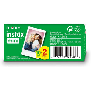 Fujifilm INSTAX Mini Instant Film Twin Pack White Fujifilm