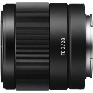 Sony SEL28F20 FE 28mm f/2-22 Standard-Prime Lens for Mirrorless Cameras - Reconditioned Sony