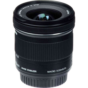 Canon EF-S 10-18mm f/4.5-5.6 IS STM Lens 9519B002 + Filter Kit + More - Reconditioned Canon