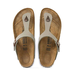 Birkenstock Men's Flip Flop Sandals, Grey Stone Stone, 6.5 Narrow Birkenstock