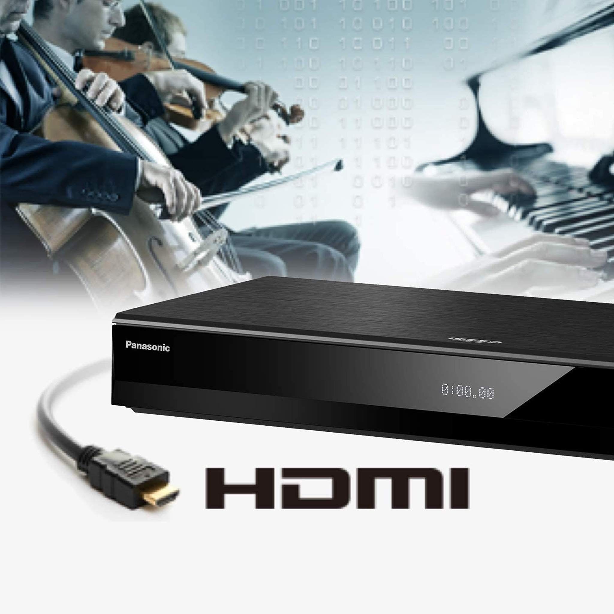 Panasonic DP-UB820 Streaming 4K Blu Ray Player Black