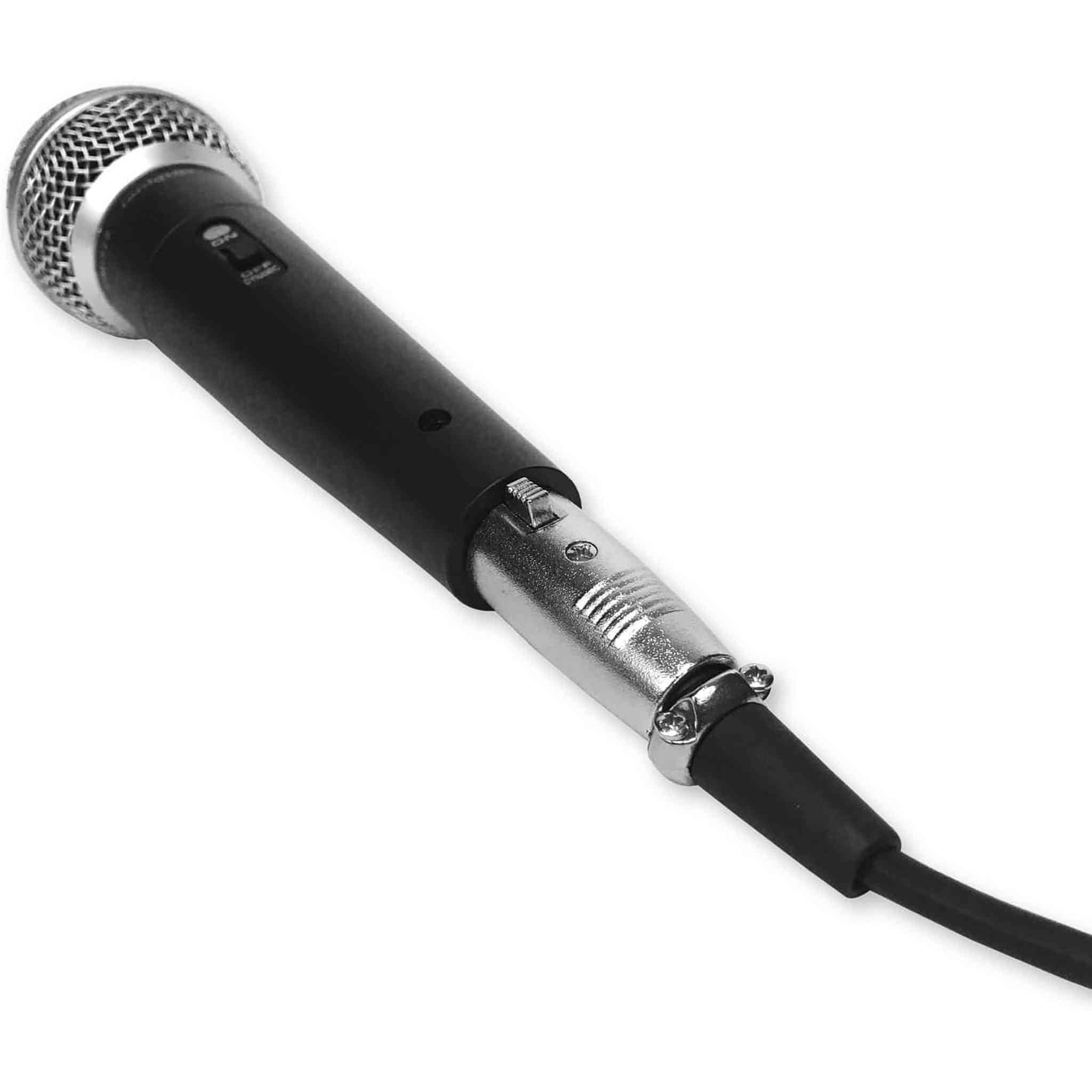 Dynamic Microphone Compatible With Interface. Set Comes With Cable & Case. Hyper Cardioid Mic With Tone Quality And On Off Switch Cordovox