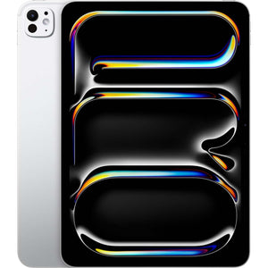 Apple iPad Pro 11-Inch M4 : Ultra Retina XDR Display, 512GB, Landscape 12MP Front Camera/12MP Back Camera, LiDAR Scanner, Wi-Fi 6E, Face ID, All-Day Battery Life - Space Silver Apple