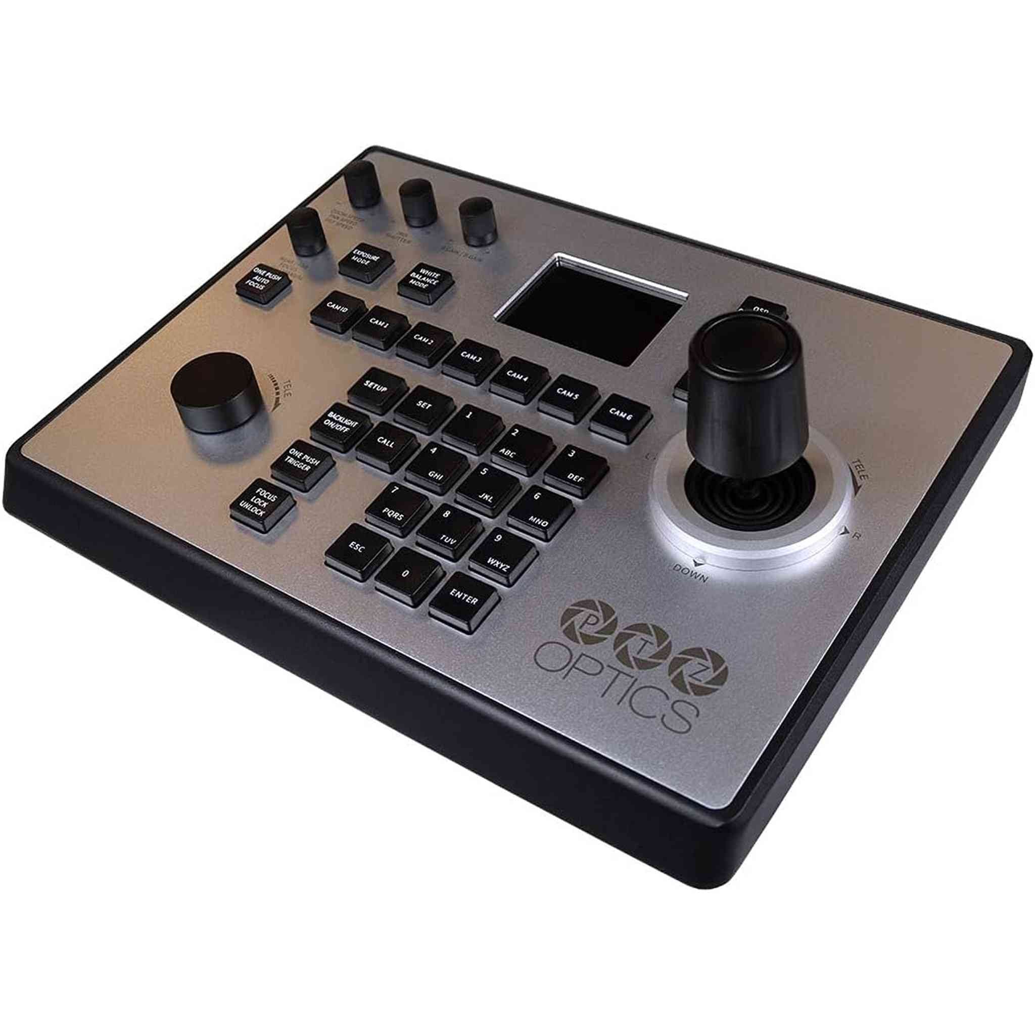 PTZOptics 4th Generation IP/Serial Joystick Controller for PTZ Cameras PTZOptics