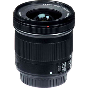 Canon EF-S 10-18mm f/4.5-5.6 IS STM Lens 9519B002 + Filter Kit + More - Reconditioned Canon