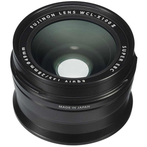 Fujifilm Fujinon Wide Conversion Lens for X100 Series Camera, Black WCL-X100 B II Fujifilm